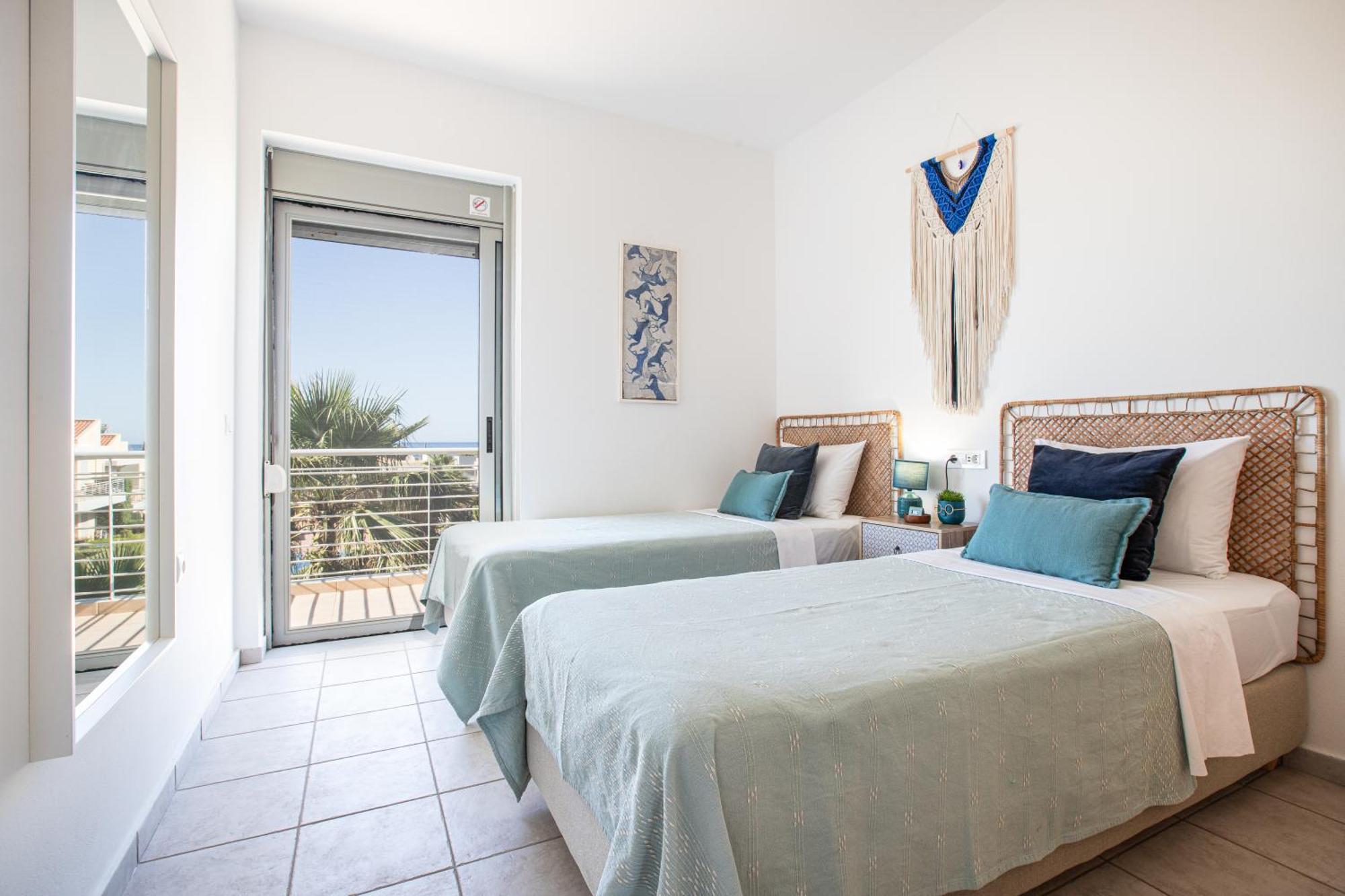Ferienwohnung Maleme Yoga Blue Chania  Exterior foto