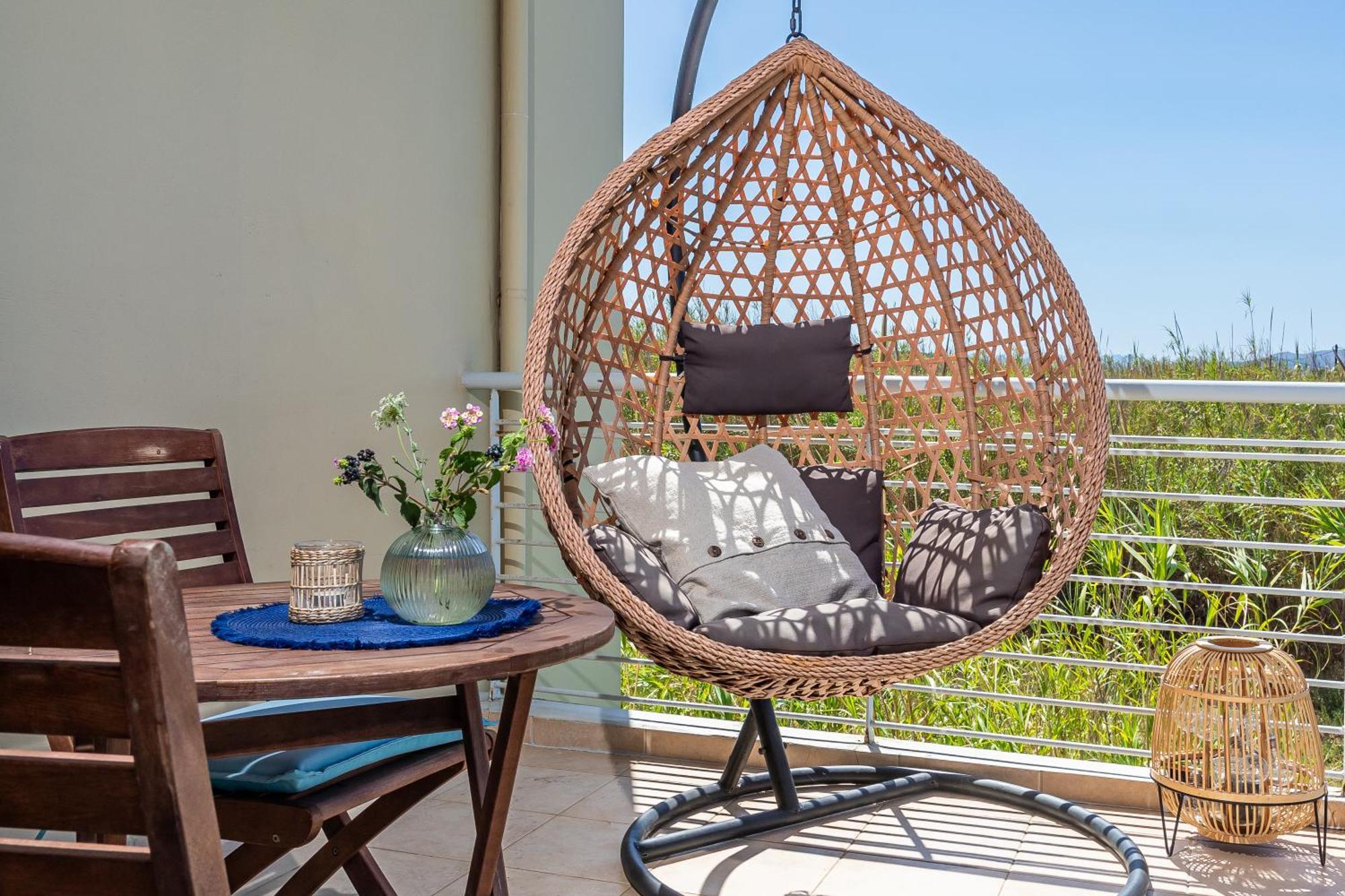 Ferienwohnung Maleme Yoga Blue Chania  Exterior foto