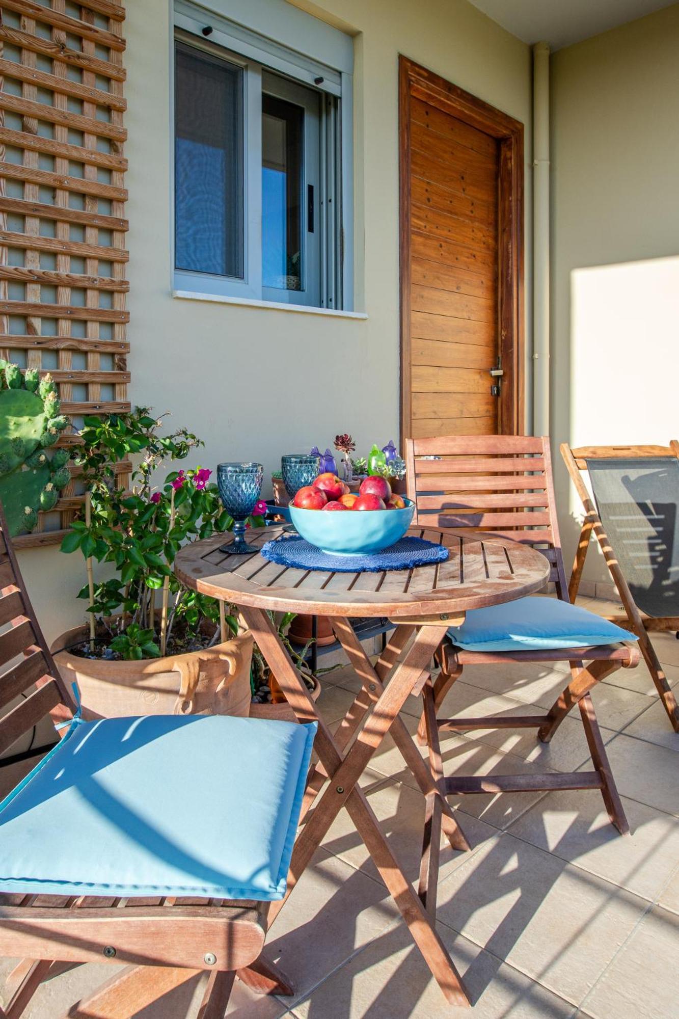Ferienwohnung Maleme Yoga Blue Chania  Exterior foto