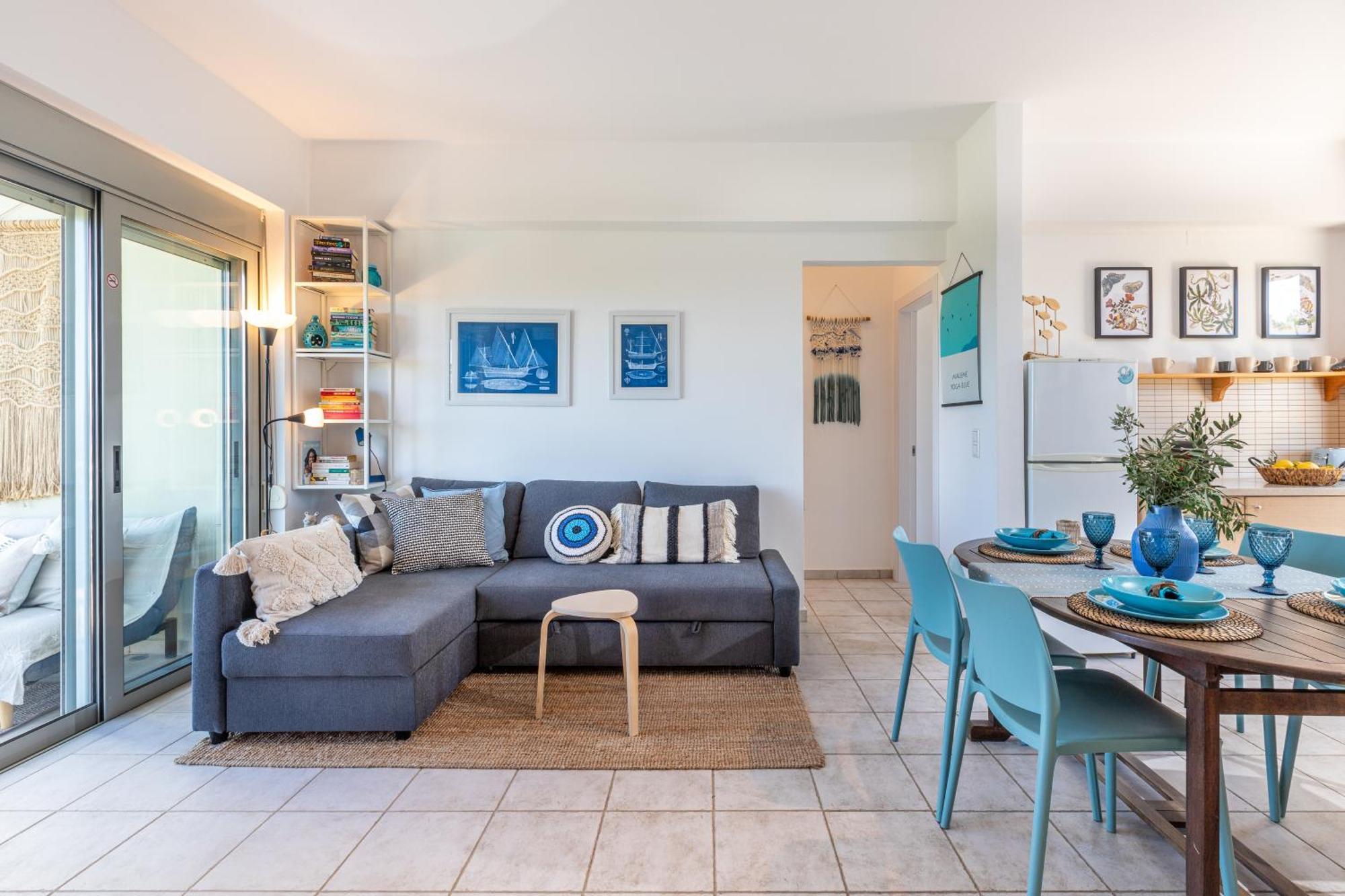 Ferienwohnung Maleme Yoga Blue Chania  Exterior foto