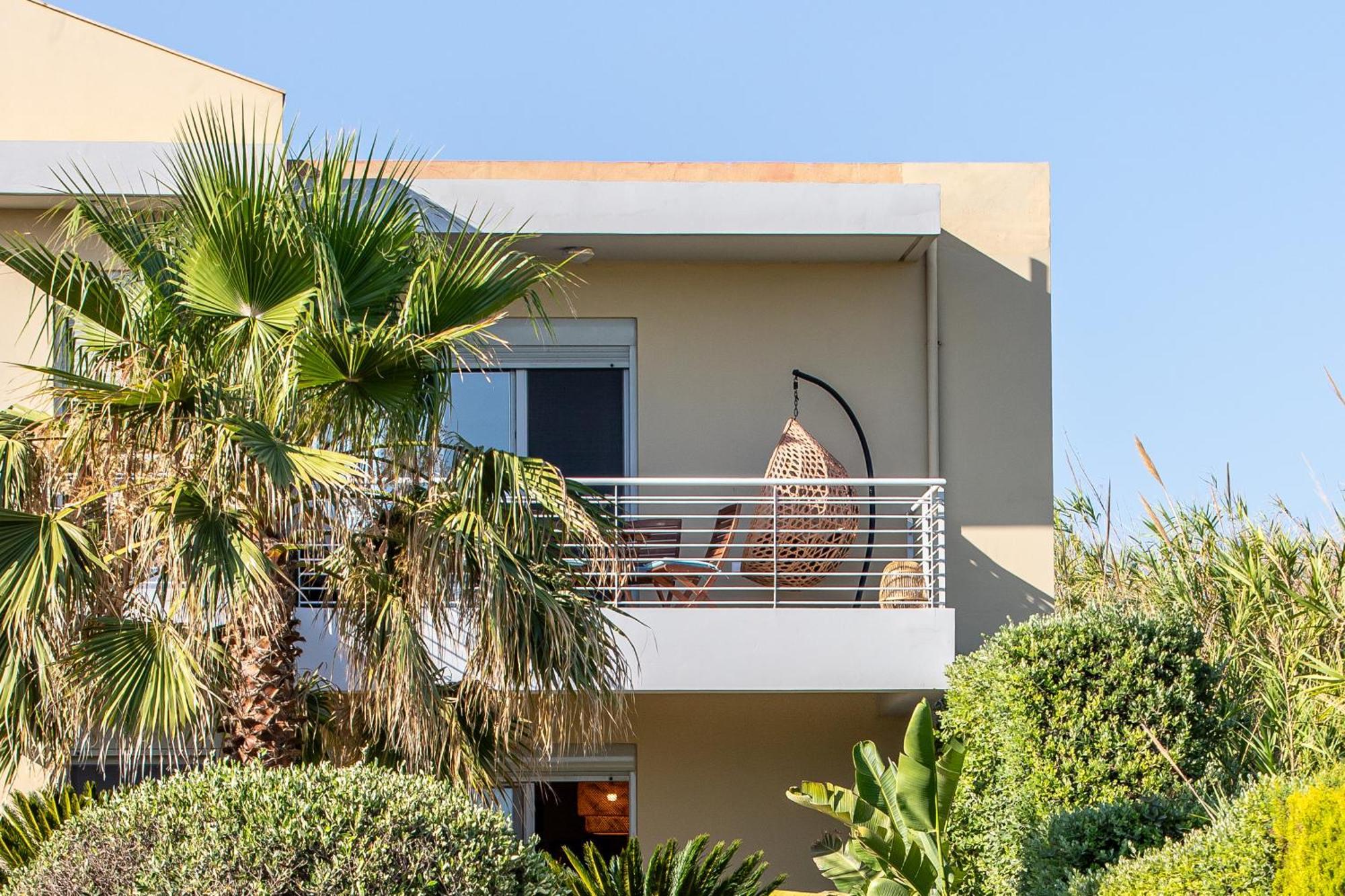 Ferienwohnung Maleme Yoga Blue Chania  Exterior foto
